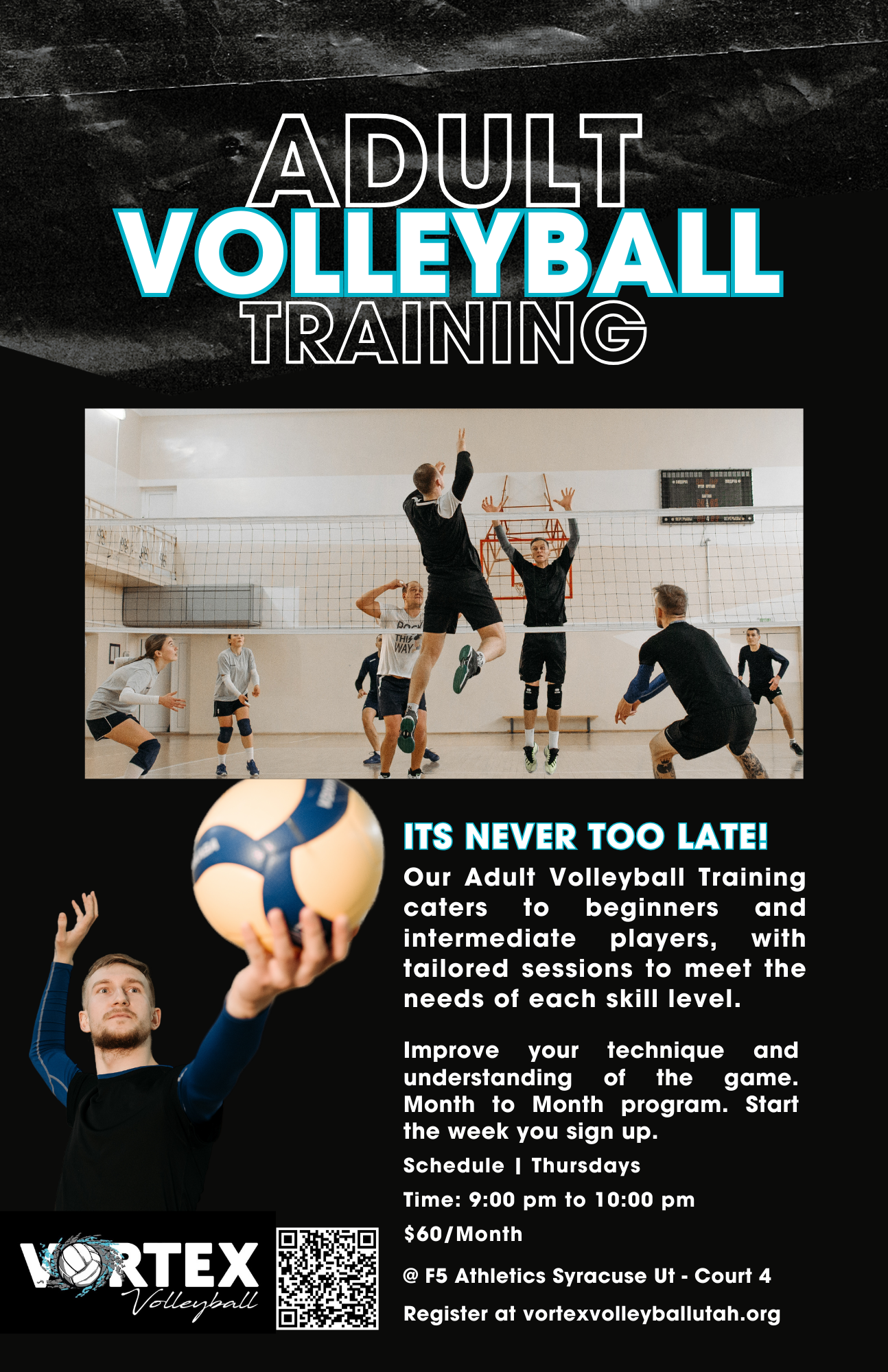 Adult Volleyball Training